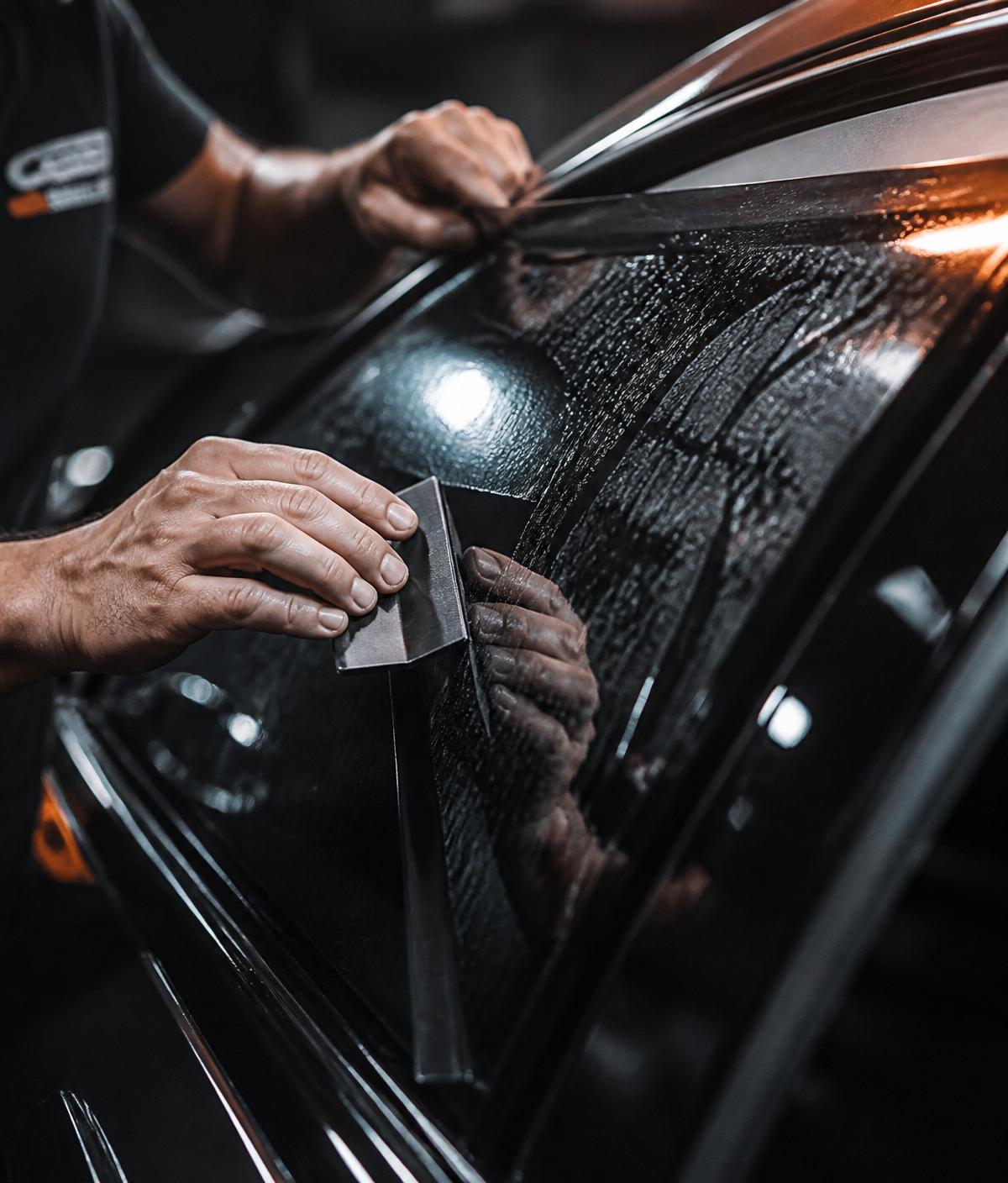Precision tint install